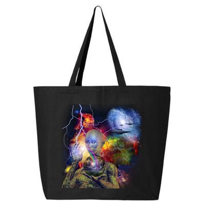 Alien Ufo In Space 25L Jumbo Tote