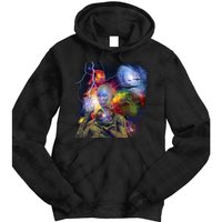 Alien Ufo In Space Tie Dye Hoodie