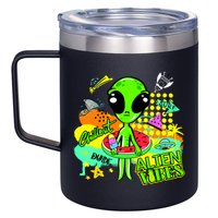 Alien Vibes Summertime 12oz Stainless Steel Coffee Mug