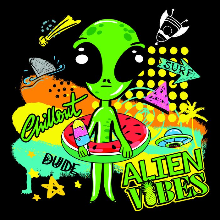 Alien Vibes Summertime PosiCharge Competitor Tank