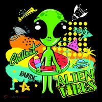 Alien Vibes Summertime Wool Snapback Cap