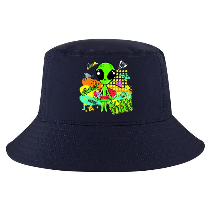 Alien Vibes Summertime Cool Comfort Performance Bucket Hat