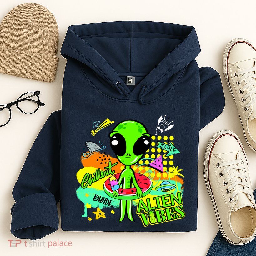 Alien Vibes Summertime Hoodie