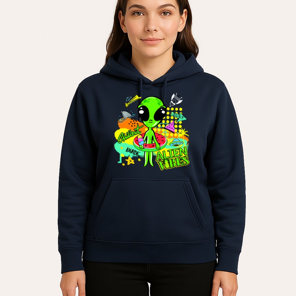 Alien Vibes Summertime Hoodie
