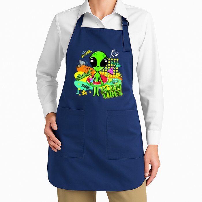 Alien Vibes Summertime Apron