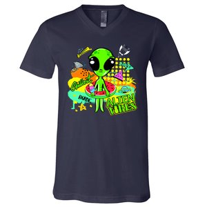 Alien Vibes Summertime V-Neck T-Shirt