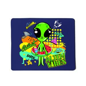 Alien Vibes Summertime Mousepad