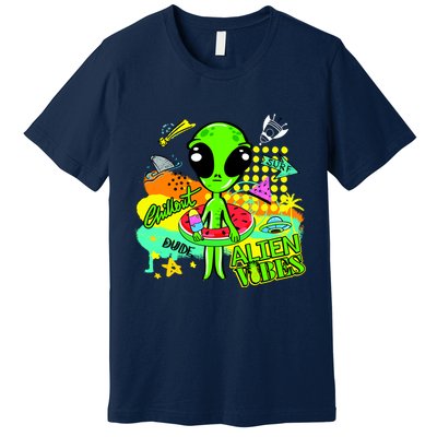 Alien Vibes Summertime Premium T-Shirt