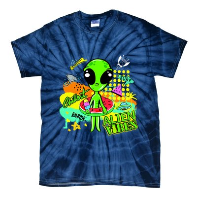 Alien Vibes Summertime Tie-Dye T-Shirt