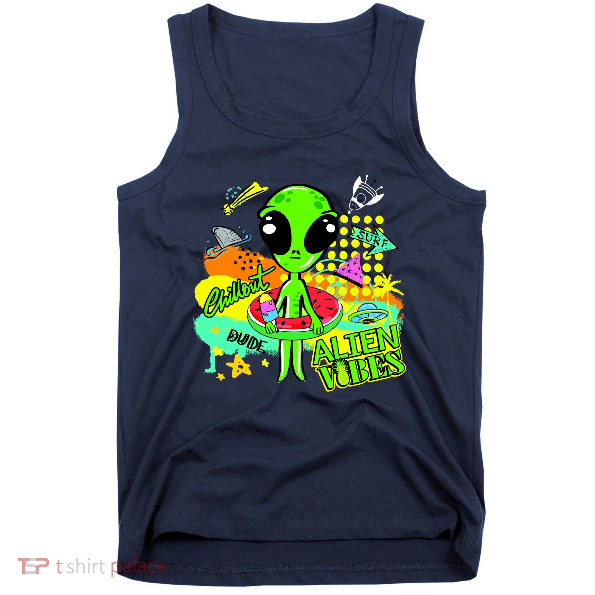 Alien Vibes Summertime Tank Top