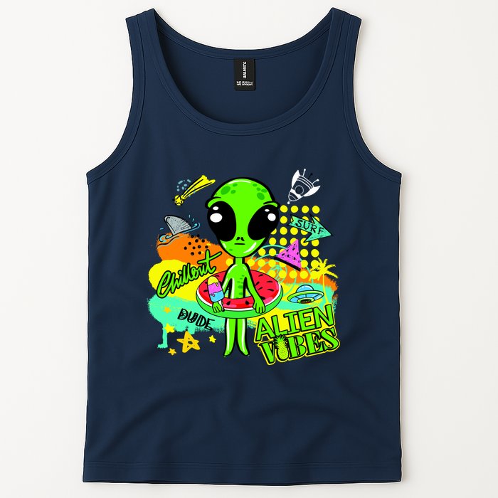 Alien Vibes Summertime Tank Top