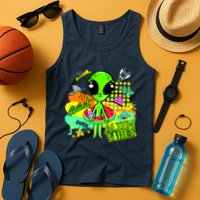 Alien Vibes Summertime Tank Top