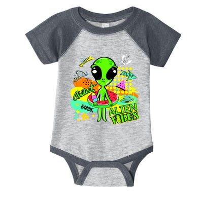 Alien Vibes Summertime Infant Baby Jersey Bodysuit