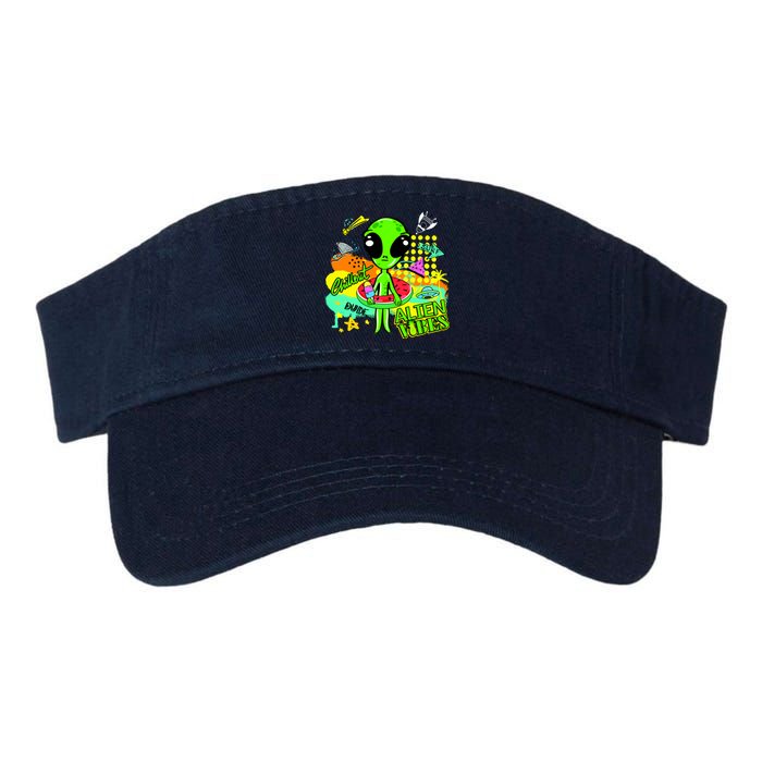 Alien Vibes Summertime Valucap Bio-Washed Visor