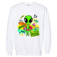 Alien Vibes Summertime Garment-Dyed Sweatshirt