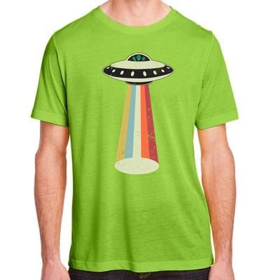 Alien Vintage UFO Space Ship Adult ChromaSoft Performance T-Shirt