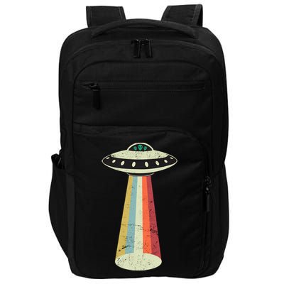 Alien Vintage UFO Space Ship Impact Tech Backpack