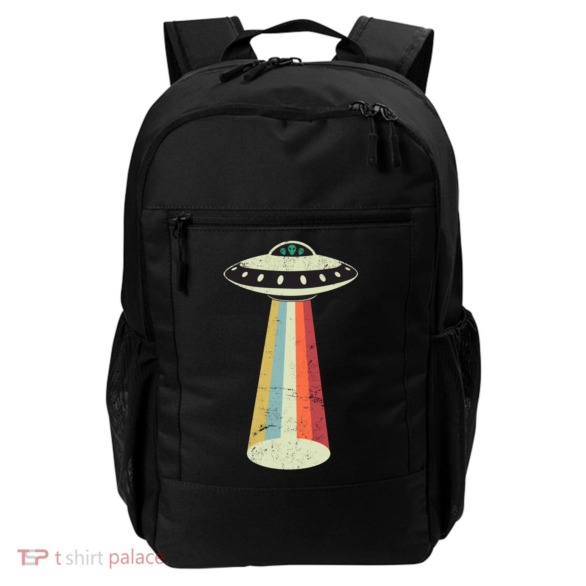 Alien Vintage UFO Space Ship Backpack