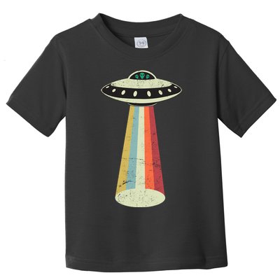 Alien Vintage UFO Space Ship Toddler T-Shirt