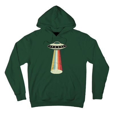 Alien Vintage UFO Space Ship Hoodie