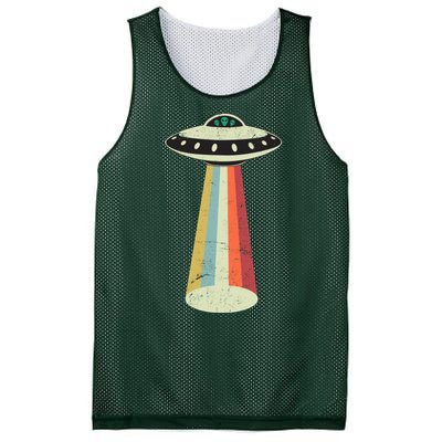 Alien Vintage UFO Space Ship Mesh Reversible Basketball Jersey Tank