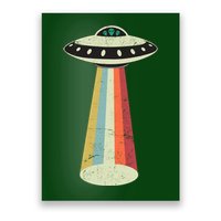 Alien Vintage UFO Space Ship Poster