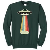 Alien Vintage UFO Space Ship Tall Sweatshirt