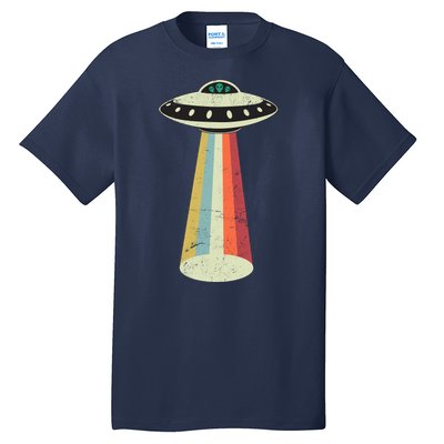 Alien Vintage UFO Space Ship Tall T-Shirt