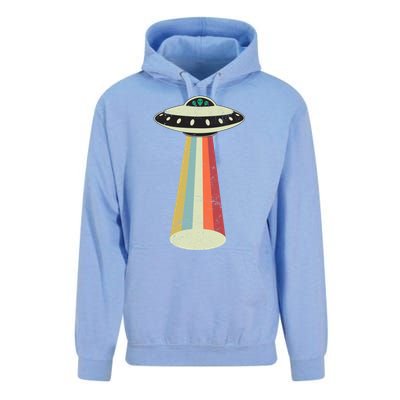 Alien Vintage UFO Space Ship Unisex Surf Hoodie