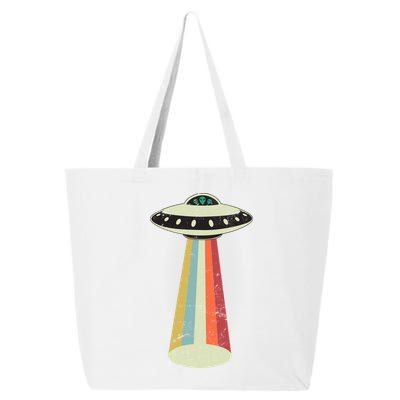 Alien Vintage UFO Space Ship 25L Jumbo Tote