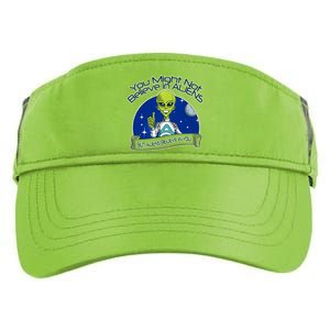 Aliens Believe In You Adult Drive Performance Visor