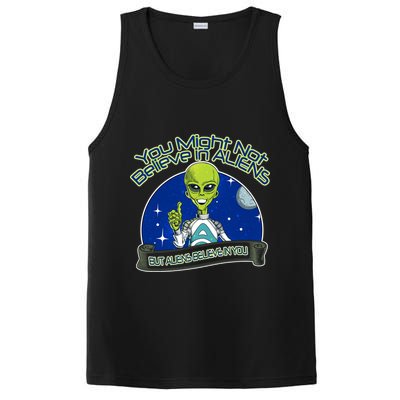 Aliens Believe In You PosiCharge Competitor Tank