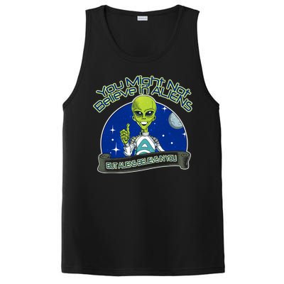 Aliens Believe In You PosiCharge Competitor Tank