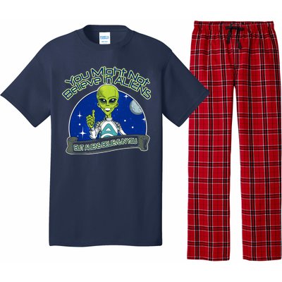 Aliens Believe In You Pajama Set