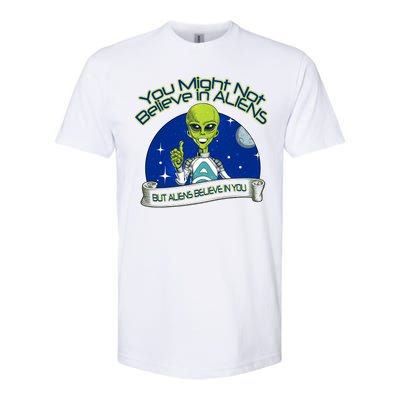 Aliens Believe In You Softstyle CVC T-Shirt