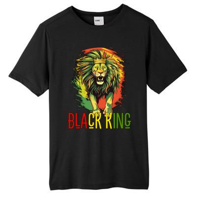 African Lion Junenth Black King Gift Tall Fusion ChromaSoft Performance T-Shirt