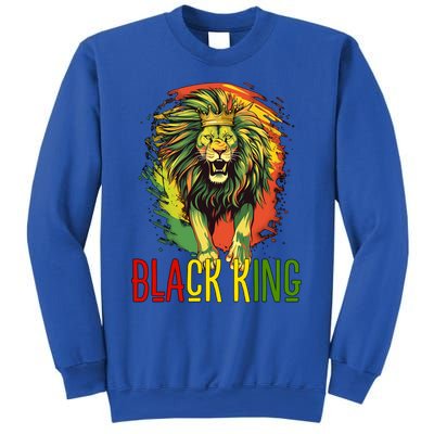 African Lion Junenth Black King Gift Sweatshirt