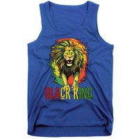 African Lion Junenth Black King Gift Tank Top