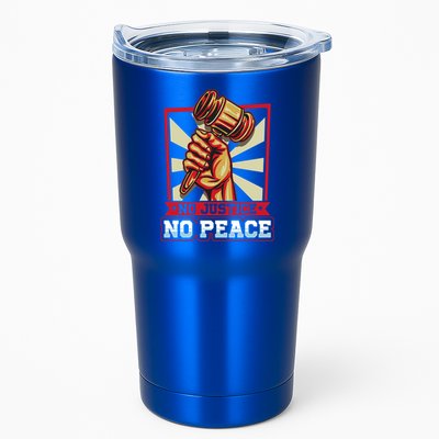 Attorney Lawyer Justice No Peace Judge Gift Tumbler