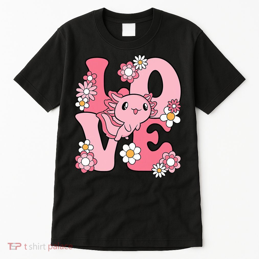 Axolotl Love Kawaii Axolotl Lover Tall T-Shirt