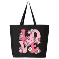 Axolotl Love Kawaii Axolotl Lover 25L Jumbo Tote