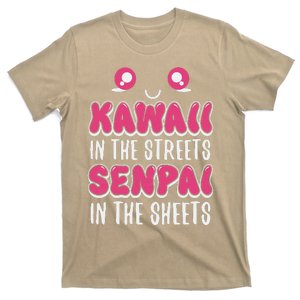 Anime Lover Kawaii On Streets Senpai In Sheets T-Shirt