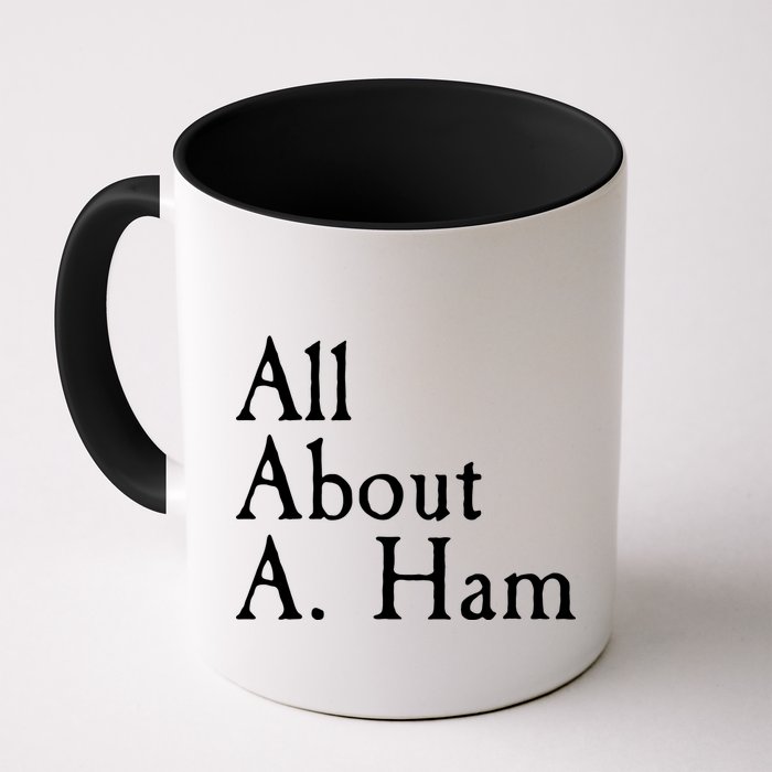 All About A. Ham Mug