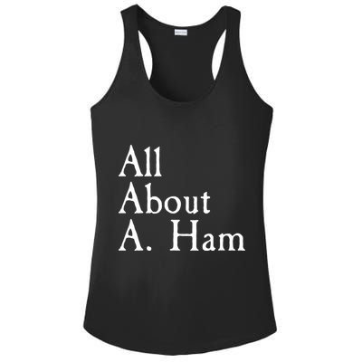 All About A. Ham Ladies PosiCharge Competitor Racerback Tank