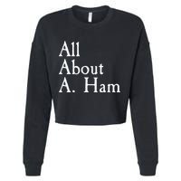 All About A. Ham Cropped Pullover Crew
