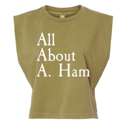 All About A. Ham Garment-Dyed Women's Muscle Tee