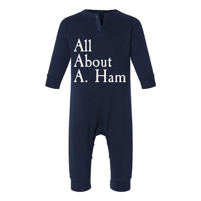 All About A. Ham Infant Fleece One Piece