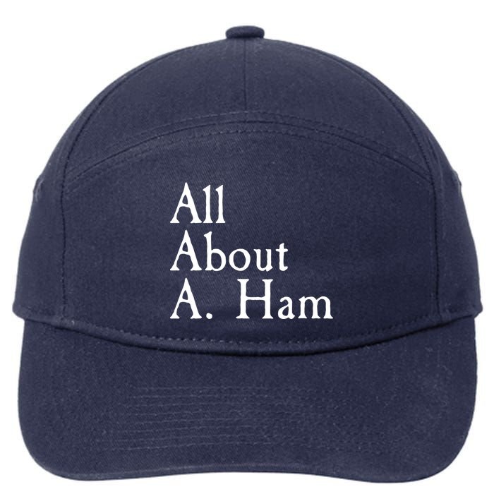 All About A. Ham 7-Panel Snapback Hat