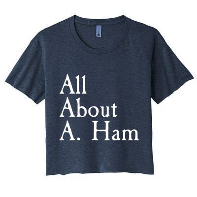 All About A. Ham Crop Top