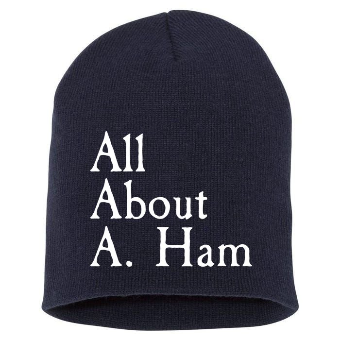 All About A. Ham Short Acrylic Beanie